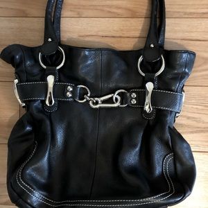 B Makosky leather handbag